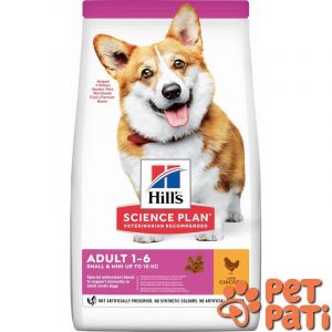 HİLLS SMALL&MİNİATURE KÜÇÜK IRK TAVUKLU KÖPEK MAMASI 6 KG