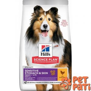 HİLLS MATURE 7+ TAVUKLU ORTA IRK YAŞLI KÖPEK MAMASI 2.5 KG