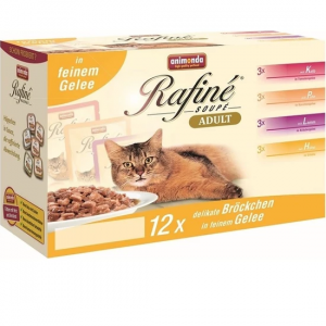 ANİMONDA RAFINE MULTIPACK JELLY YETİŞKİN KEDİ YAŞ MAMA 100 GR