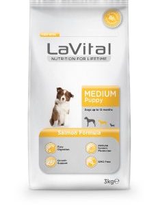 LAVİTAL MEDİUM PUPPY SALMON FORMULA 3 KG