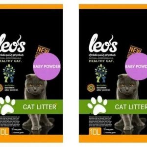 Leo's Kedi Kumu Bebek Pudrası Kokulu 10Lt x 2 Adet