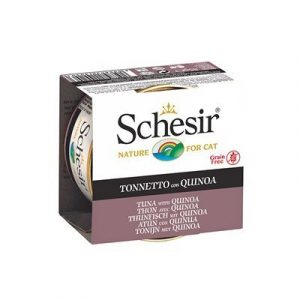 SCHESİR TON BALIKLI KİNOALI TAHILSIZ YAŞ KEDİ MAMASI 85 GR