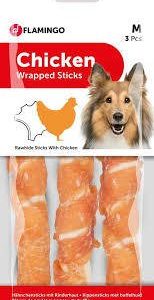 FLAMİNGO CHİCK’N WRAP ÇUBUK 17 CM 3’LÜ 155 GR