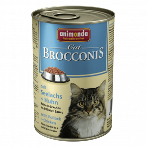 ANİMONDA BALIK ve TAVUK ETLİ YETİŞKİN KEDİ YAŞ MAMA 400 GR